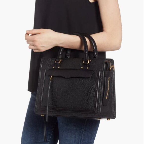 Rebecca Minkoff Bree Medium Top Zip Satchel – Women's - Picture 1 of 8